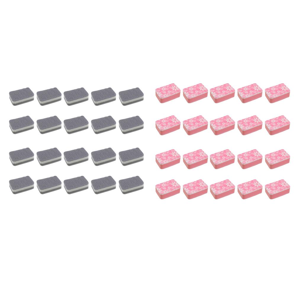 20Pcs Multipurpose Large Sponges for Car Waxing Windscreen and Vehicle Exteriors Washing Cloth Sofa Wipe Accessories