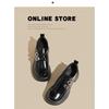 2025 Spring Women's Retro Thick-Soled Leather Mary Jane Loafers