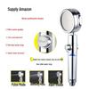 German Quality Multifunctional Handheld Shower Head with PP Cotton Filter & One-Key Water Stop