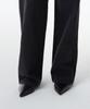 MUSINSA STANDARD WOMAN Women'S Divided Regular Fit Denim Pants [Washed Black]