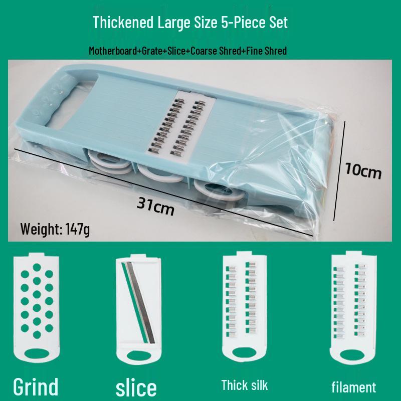 Stainless Steel Multi-functional Vegetable & Fruit Grater/Cutter Shredder