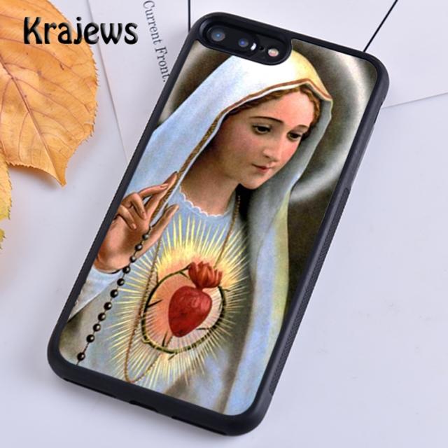 

Holy Mother Virgin Mary Christian Phone Case Cover For iPhone 17 Air 16 15 14 plus 12 13 pro max Fundas iPhone 11pro max