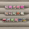 Unique Y2K Pink Girls' Eye Tulip Flowers Moon Cat Cherry Italian Charm Link Fit 9mm Stainless Steel Bracelet DIY Making Jewelry