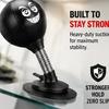 Desktop Punching Bag: Tabletop with Strong Suction Cup Stress Relief Boxing Ball - Office Decor Portable Relaxation Tool for Adults & Kids