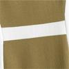 Summer Women's Square Neck Bag Hip Skirt Striped Short Sleeved Knitted Slim Fit Dress