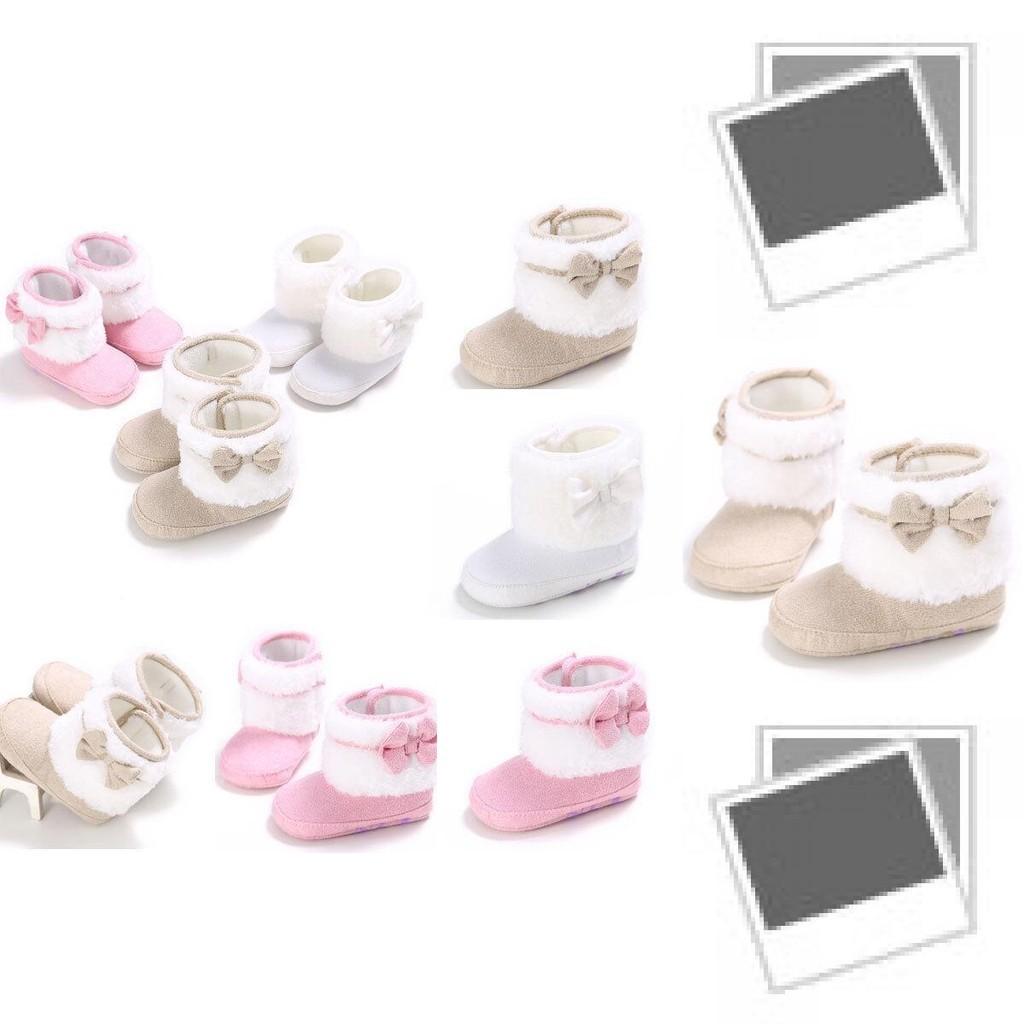 Premium Quality Baby Girl Boy Snow Boots Winter Booties For Infant Toddler 0-18m