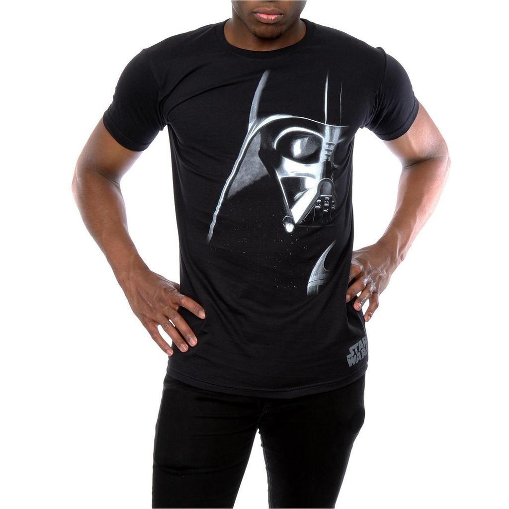 STAR WARS Tricou Bărbați Bumbac cu Fața lui Darth Vader
