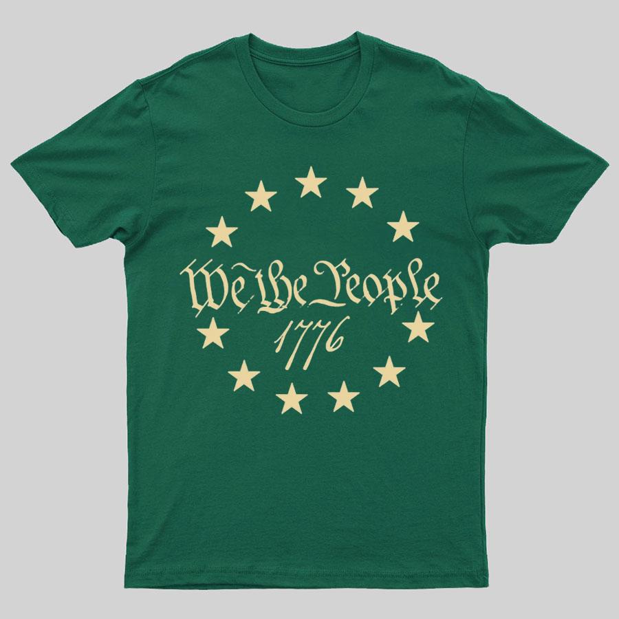 We The People 1776 Geeky T-Shirt