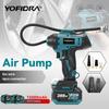 Yofidra 1100kpa Electric Air Pump Cordless Inflatable Pump With Digital Display Portable Car  Pneumatic Tool For Makita 18V Battery