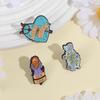 UNDER THE SEA SEA WITCH Enamel Pins Custom Ocean Adventure Brooches Lapel Badges Clothes Funny Jewelry Gift for Friends