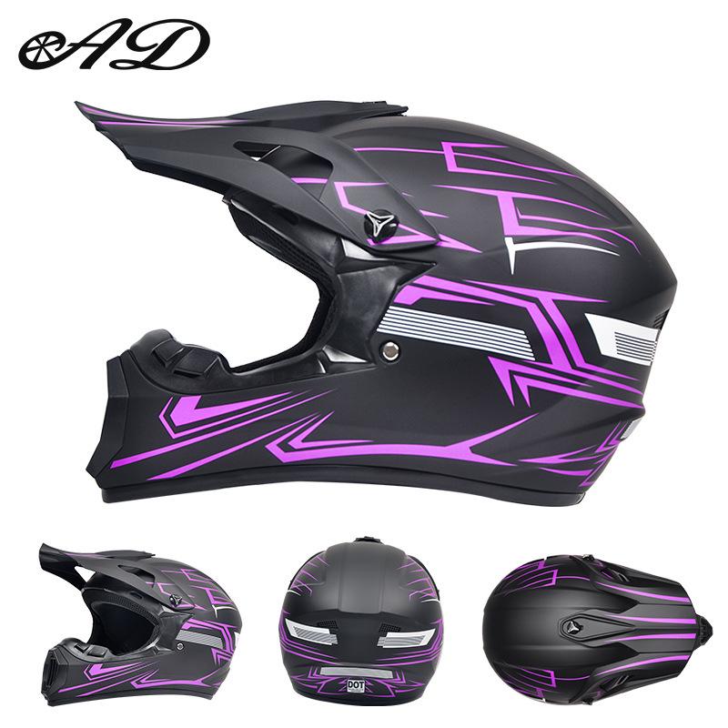 DOT Certified Off-Road Full-Face Helmet for Mountain Biking and Downhill Riding