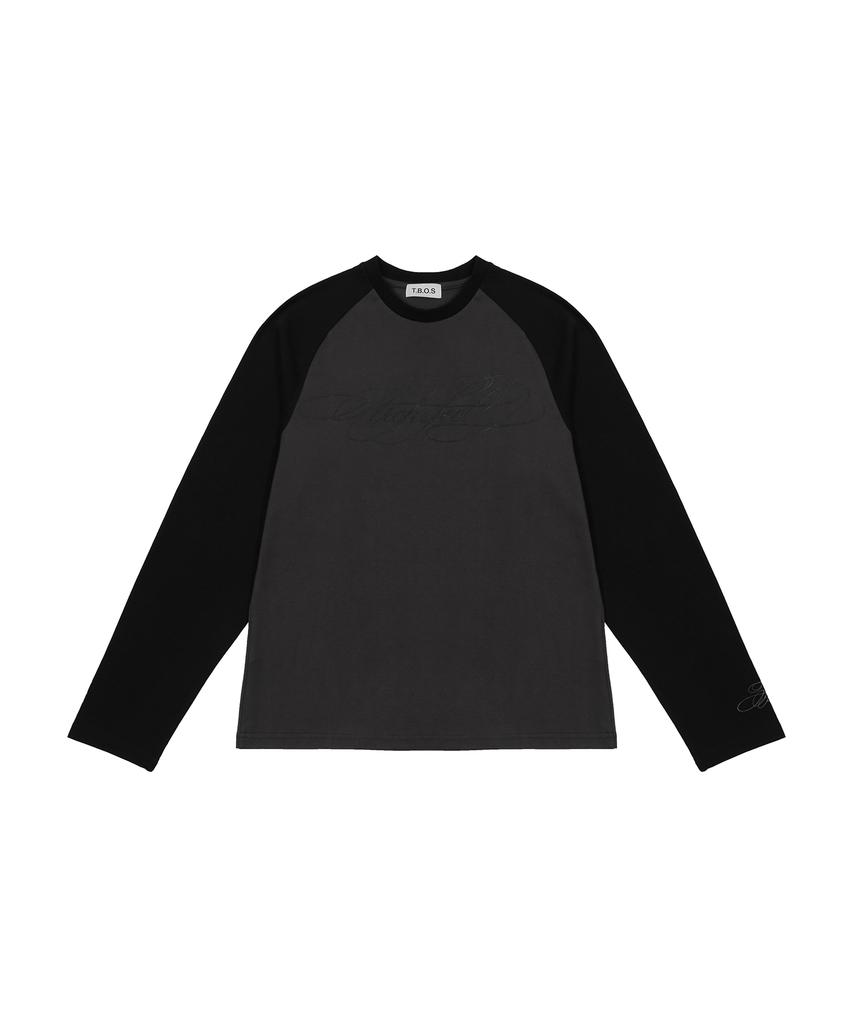 Tibioeseu Architect Raglan Long Sleeve Black