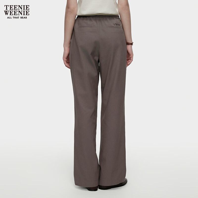 Teenie Weenie Women's Bear Letter Casual Pants