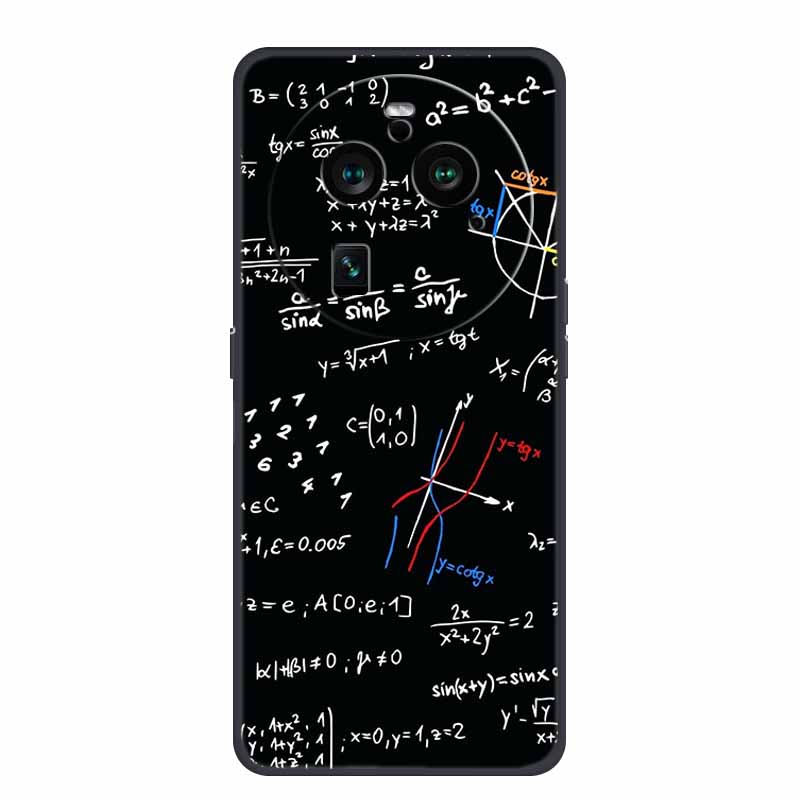For OPPO Find X6 Pro Cases Fashion Soft Silicone Phone Covers For OPPO Find X6 5G Back Case Fundas Coque Bumper Find X6 X6Pro 5G