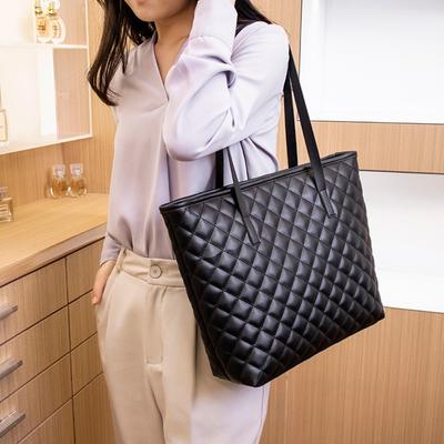 Ladies Handbags Casual Tote Bag  Women PU Mommy Bag Large Capacity