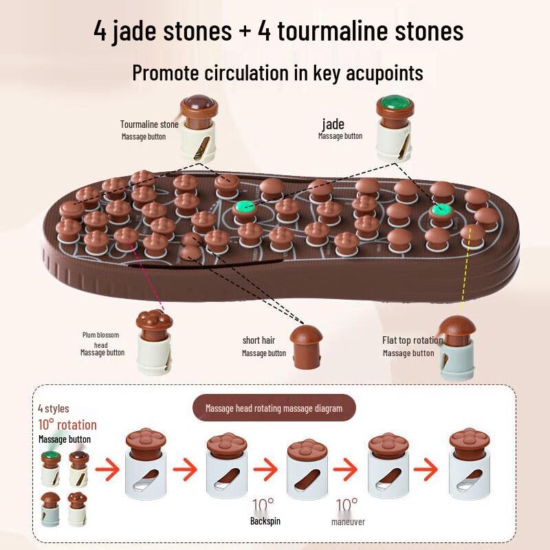 CLORIS M108 Acupoint Foot Massager Slippers