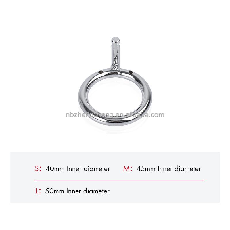 Cock Cage Penis Ring Locked Cage Sex Toy for Men Restraints Erection Male Chastity Device Men Cage