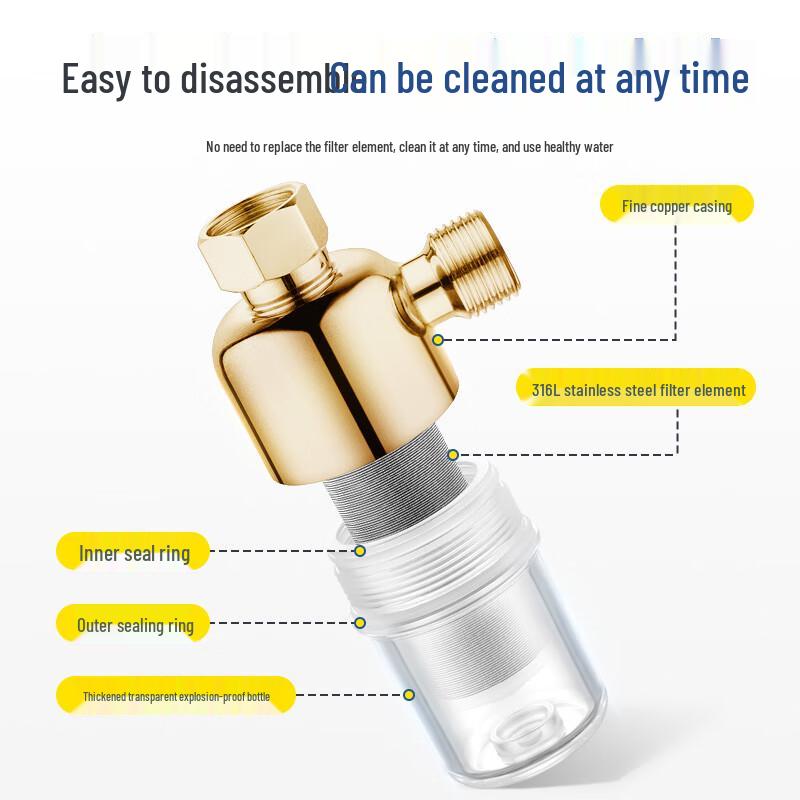 YIXI Hauswassererhitzer Vorfilter