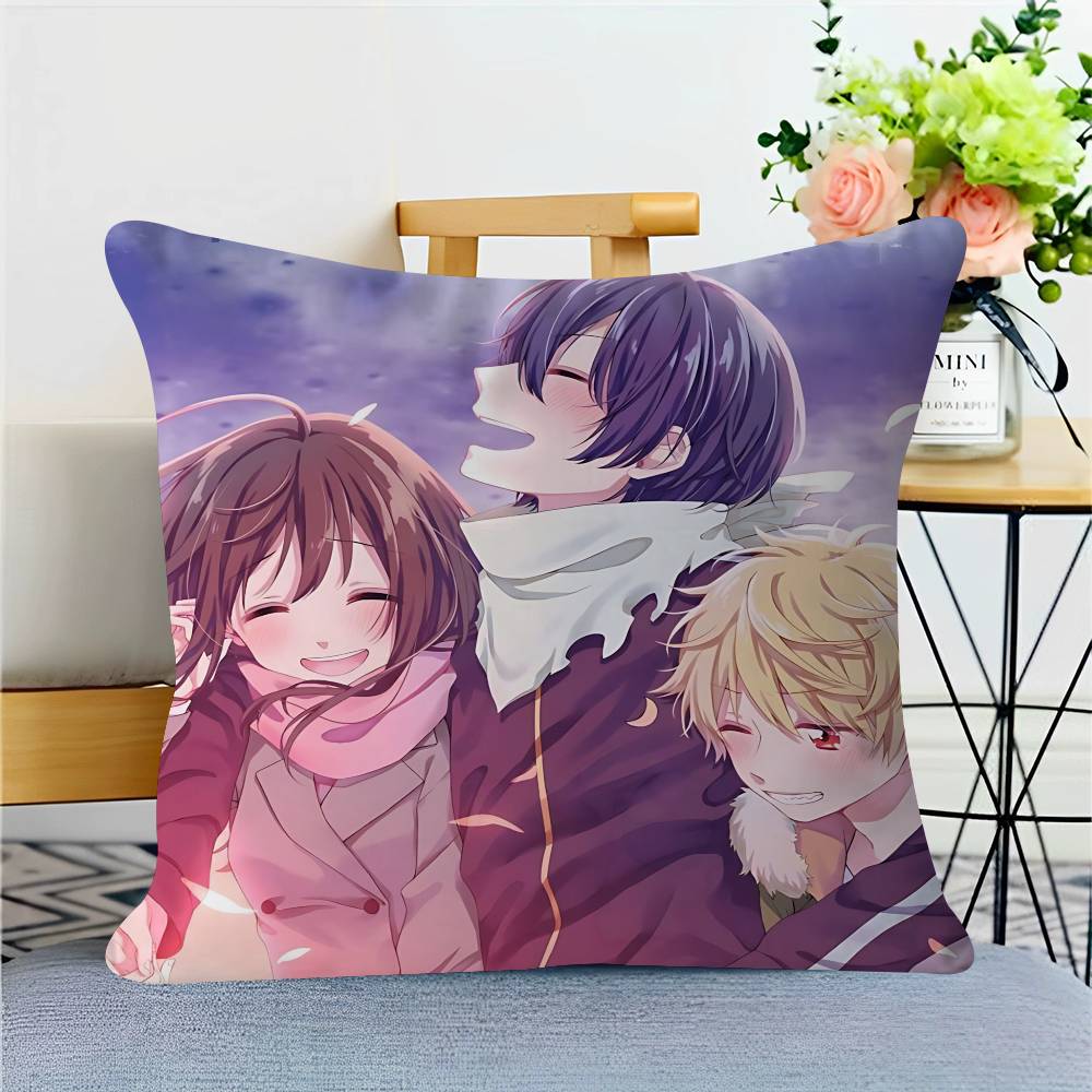 Anime N-Noragami Personalized Pillow Dust Cover Bedroom Kids Party Decoration Pillowcase Birthday Children Gift