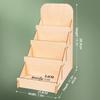 Detachable Wooden Greeting Card Display Stand Brochure Photo Display Rack  Birthday Card Display