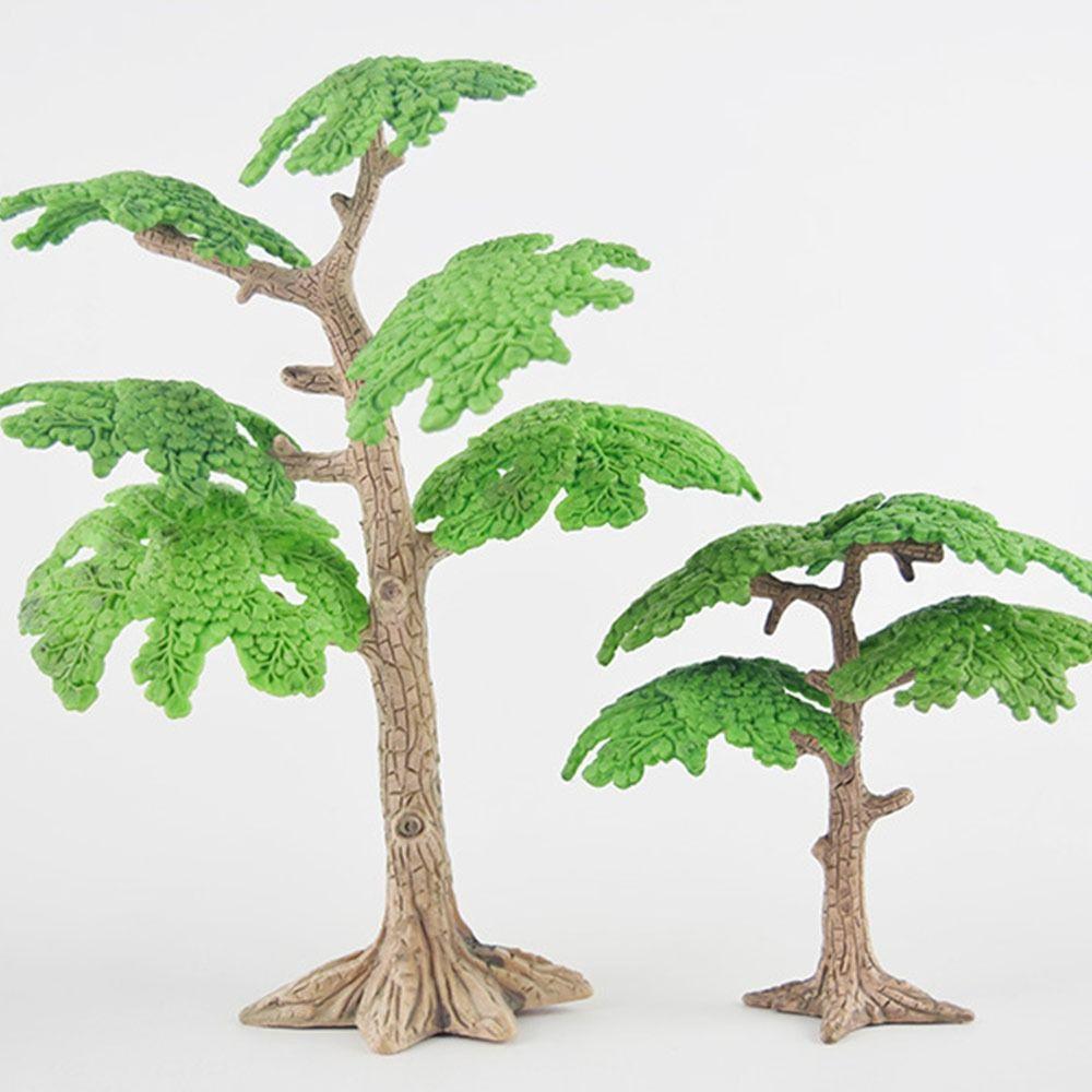 Plastic Coconut Tree Cypress Landscape Tree Model Gardening Ornament Simulation Cypress Garden