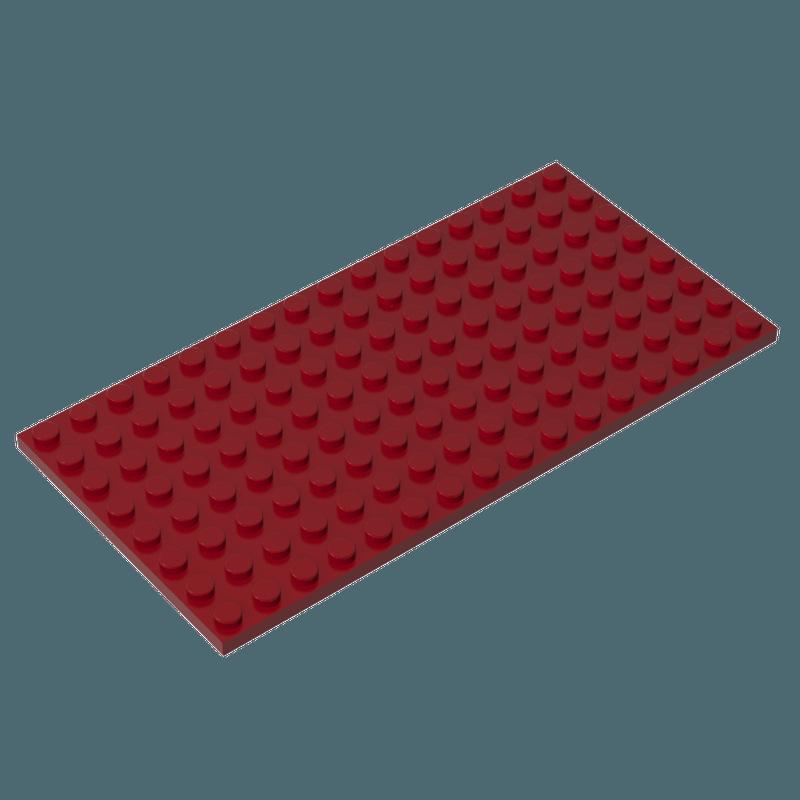 50g Small Particle Building Blocks: 8x16 Thin Plate Brick Accessories