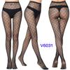 Fishnet Stockings Lace Patterned Tights High Waist Pantyhose Fishnets for Women