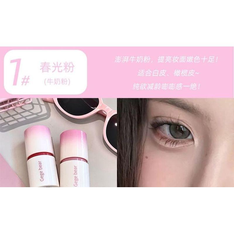 Gege Bear - Vitality Brightening Blush Stick - 1-3