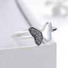 Tancise Classic 925 Sterling Silver  Zircon Ring Ladies Jewelry Wedding Promise Party Gift