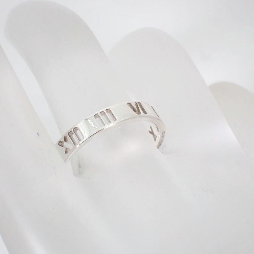 [Used] TIFFANY/Tiffany 925 Open Atlas Ring / Size 17 / J68-4