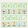 Frühes Lernen Alphabet Spurenspiel Kinder Pädagogisch Sand Schreiben und Zeichnen Brett Spielzeug Montessori Rechtschreibung Wort Holzspielzeug
