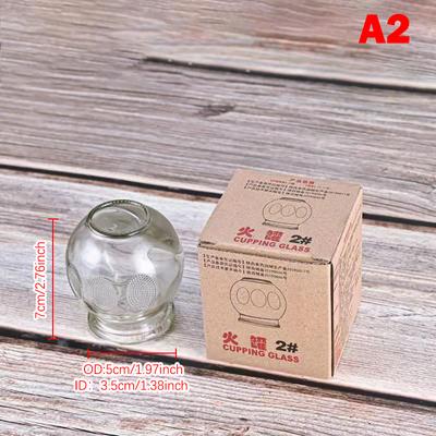 1Pc Glass Cupping Therapy Device Body Massager Gua Sha Therapy Massager Scraping Cupping Cups Massage Fire Glass Cuppings