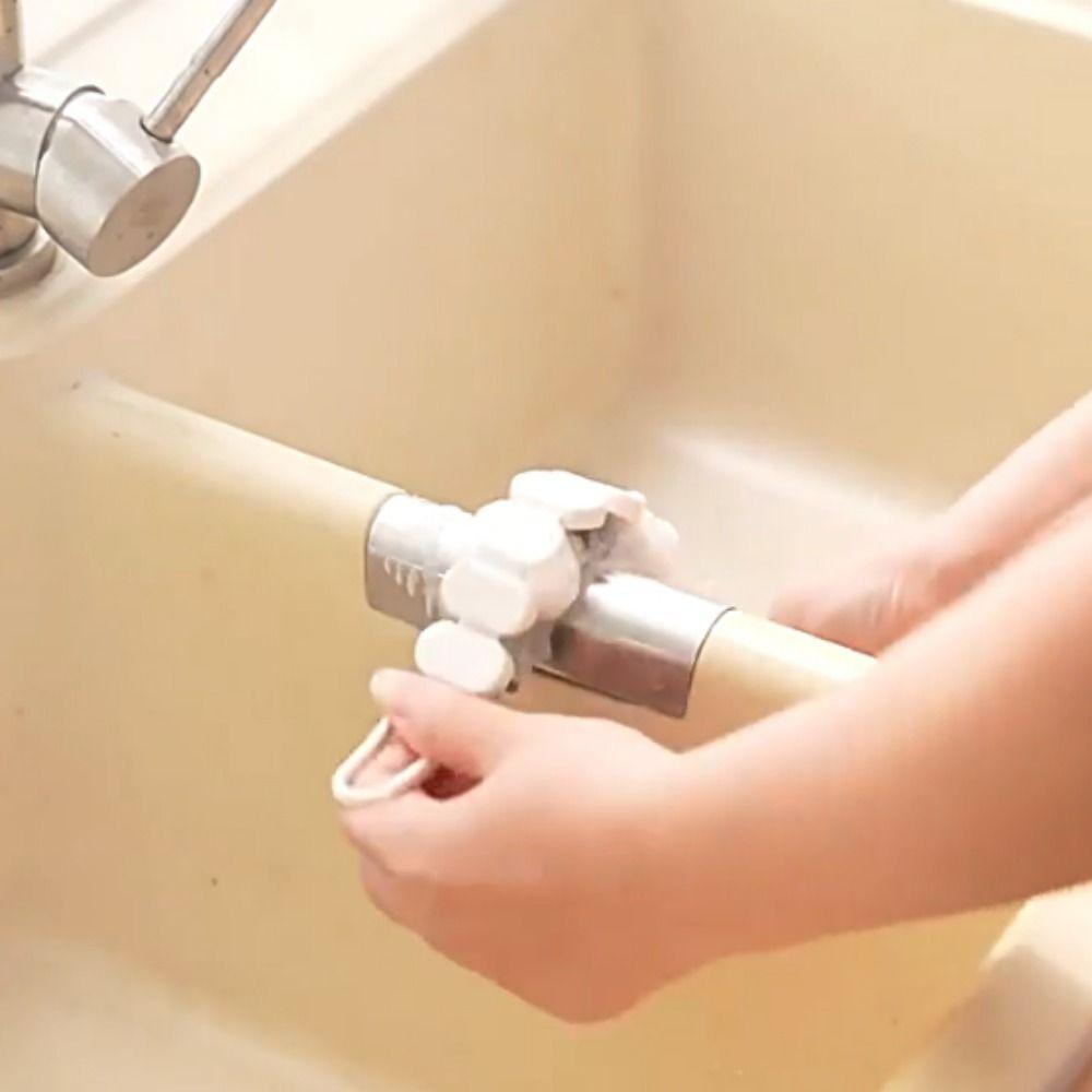 3pcs Soft Bristle Faucet Cleaning Brush Multi-functional Clean Tool Crevice Brush  Home Decor
