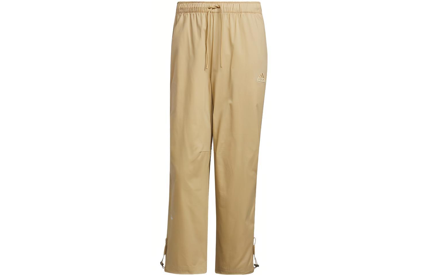 Adidas Wide Woven Pants Knitted Sweatpants Men s Light Khaki IT3948 S