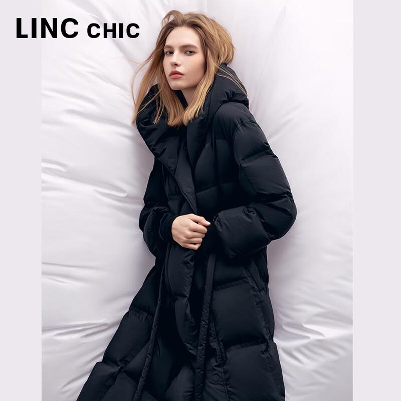 Jinyujie Women's Hooded Long 90% Duck Down Winter Puffer Jacket
