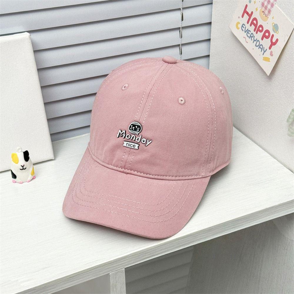 

Quick-dry Kid Summer Sun Hat Letter Embroidery Girls Peaked Cap Boy/Girls хакі
