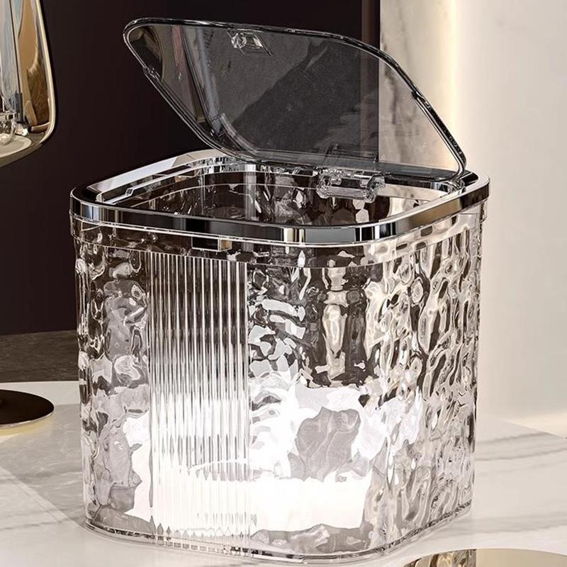 Hair Accessories Organizer Storage Box Clear Acrylic Hair Tie Organizer For Headband Laundry Pods Container Desk Organizer