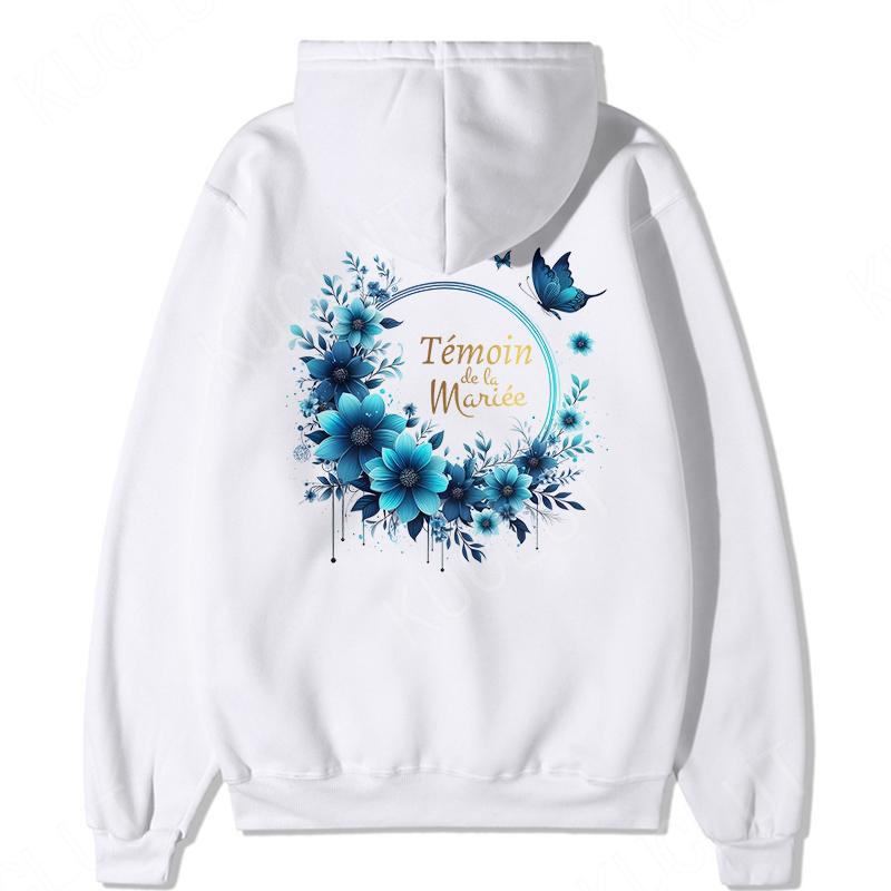 

Толстовки Team Bride Пуловеры Французская Свадьба Невесты Девичник Верхняя одежда Женские Толстовки Evjf Одежда Будущей Невесты 3XL