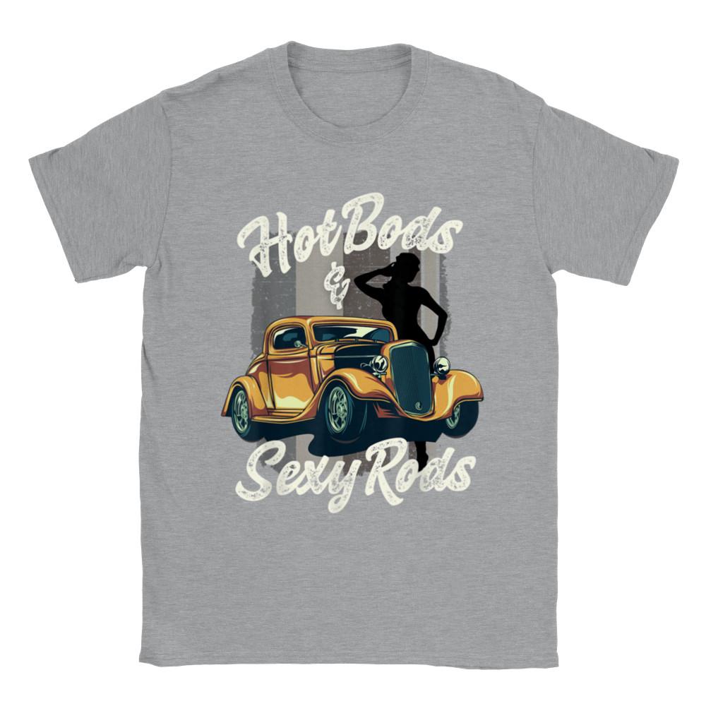 Hot Bods and Sexy Rods -  Unisex Crewneck T-shirt Unisex T-Shirt S