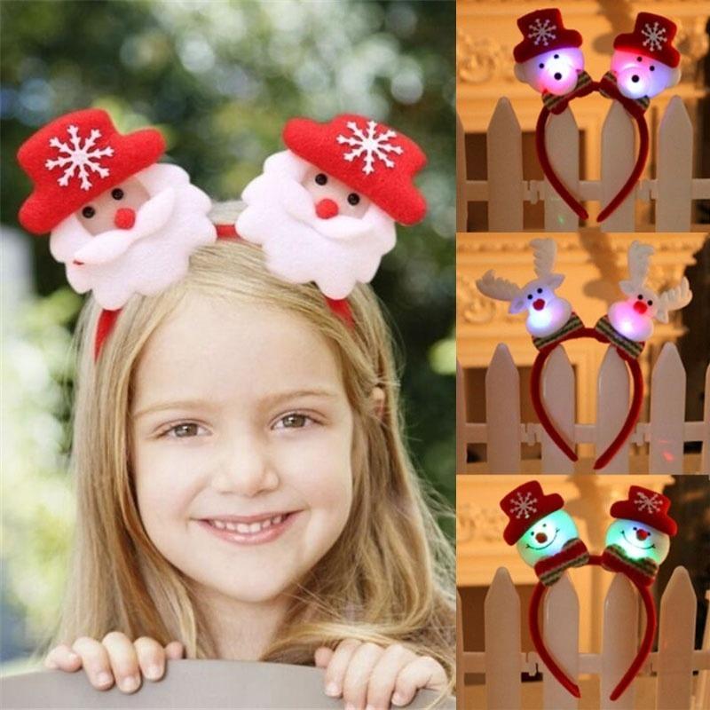 Buy 1 Piece LED Flashing Headband Light Hair Band for Christmas