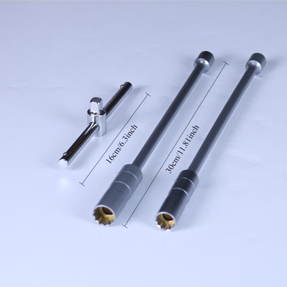 14/16mm spark plug socket wrench magnetic 12 angle spark plug disassembly tool thin-walled 3/8 "drive socket automotive repair t