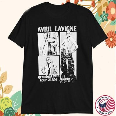 Avril Lavigne Greatest Hits Tour 2024 Μπλουζάκι μέγεθος S-4XL