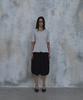 PARADIGMFILM [Ep.02] Fold-In Collar V-Neck Knit (Light Gray)