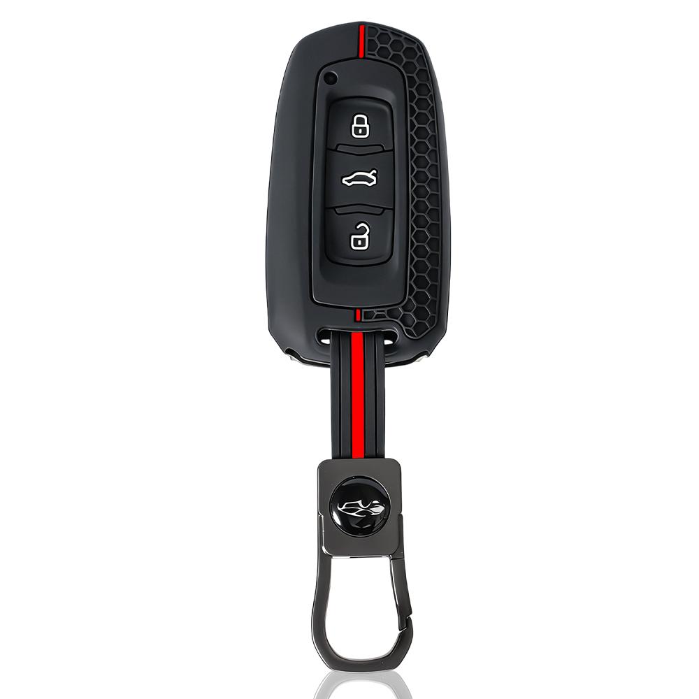 

Remote Silicone Key Cover Case For Geely Atlas Boyue Nl3 Ex7 Emgrandx7 Emgrarandx7 Suv Gt Gc9 Borui 3Buttons Fob Shell Protector