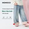 MOMOCO Girls' Autumn Denim Jeans with Lace