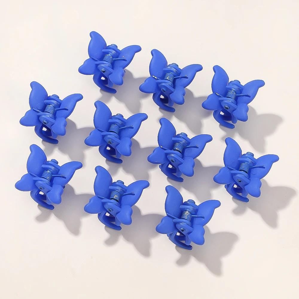 10/20/30Pcs New Colorful Butterfly Mini Hair Clip Claw Grip Barrettes Clamps Girls Hairpin Claw Clip Hair Styling Accessories