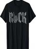Rock On Skeleton Hand Rock And Roll Rock Music Band T-Shirt
