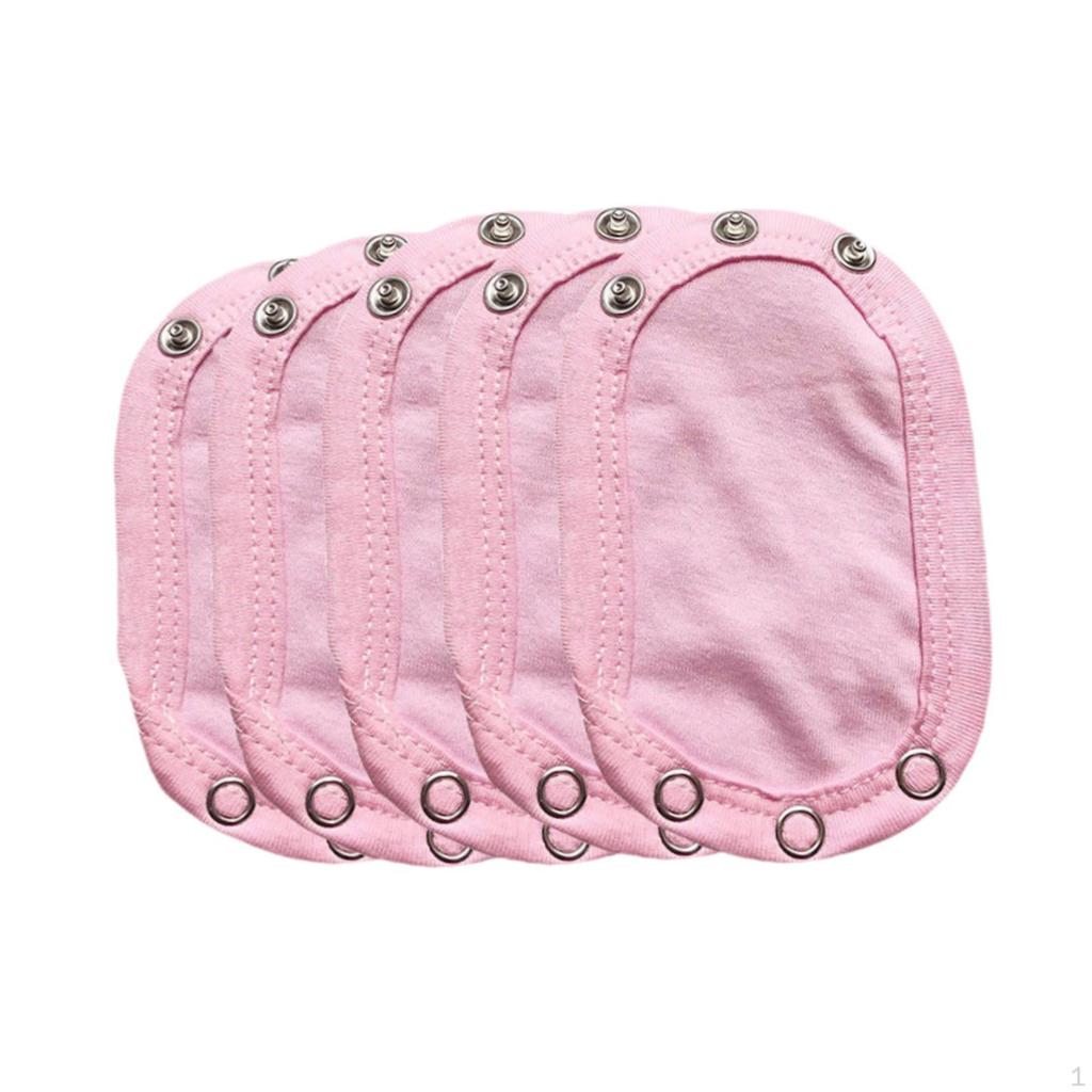 5 sztuk Szybka instalacja na zatrzaski Przedłużki do body niemowlęcego Styl A