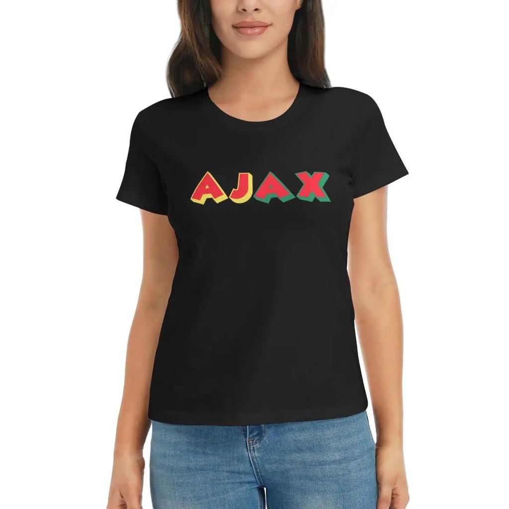 Women TShirt Ajax Bob Marley Summer Short Sleeve Tees Round Neck Cotton T Shirts Clothes Tops Streetwear