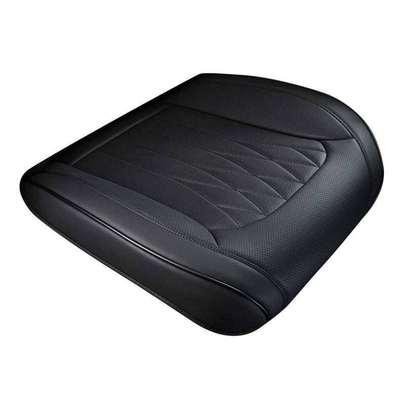PU Leather Car Seat Cover Protector Auto Front Seat Protector Waterproof Anti Slip Driver Seat Cover For Cars Trucks SUVs RVs